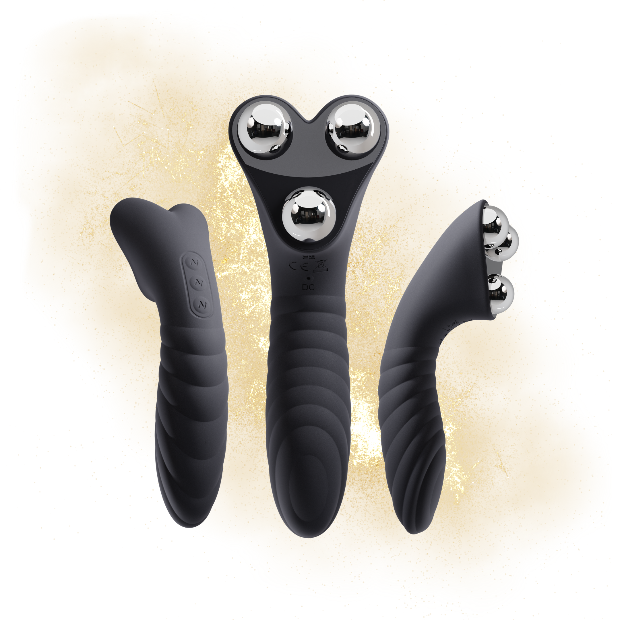 StiVi 2 in 1 Massage- und Vibrationsgerät + Play&Spray