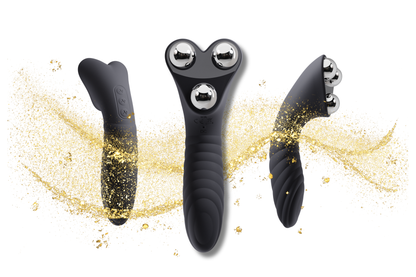 StiVi 2 in 1 Massage- und Vibrationsgerät + Play&amp;Spray