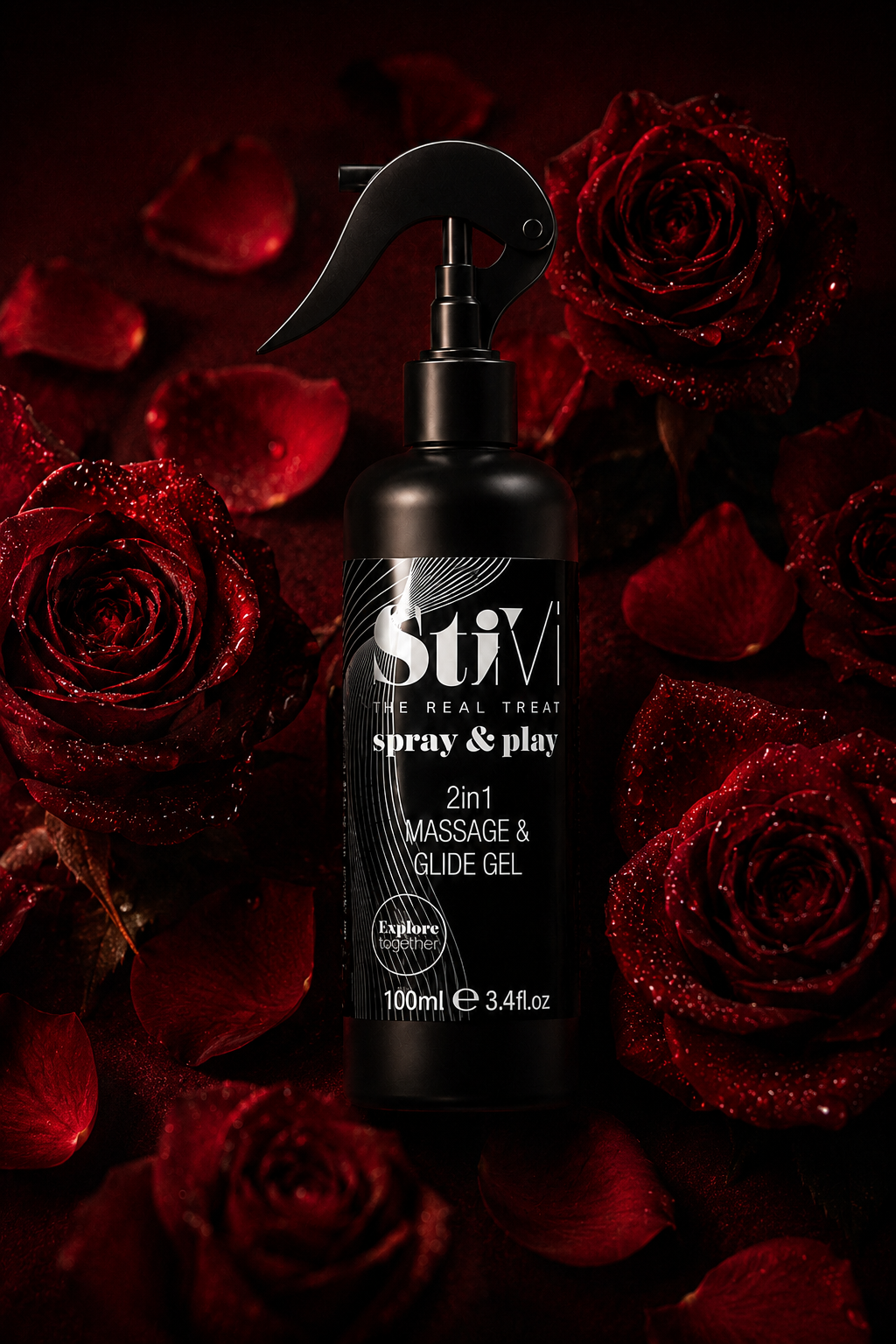 Spray&Play - 2 in 1 Massage & Gleitgel