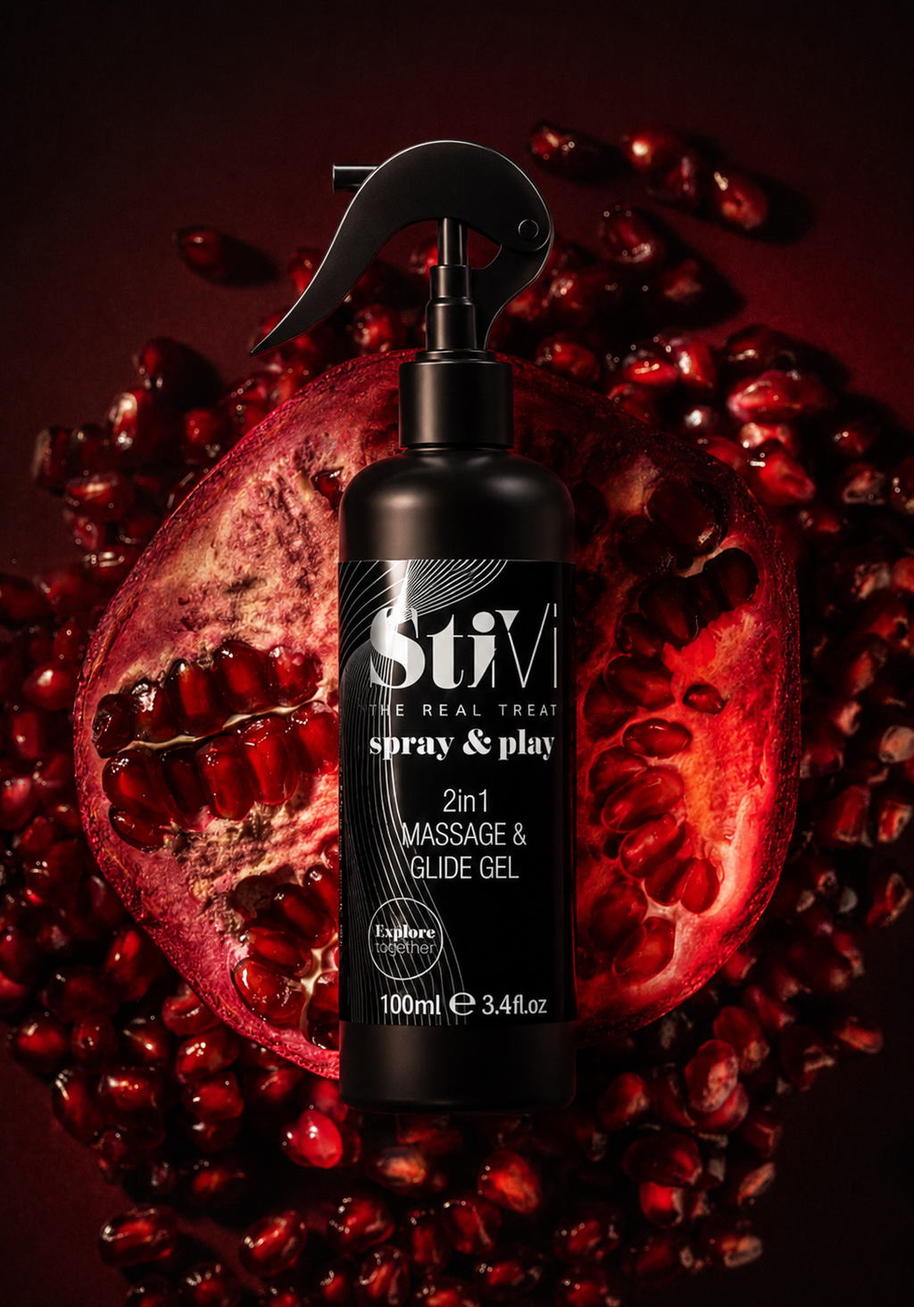 Spray&Play - 2 in 1 Massage & Gleitgel