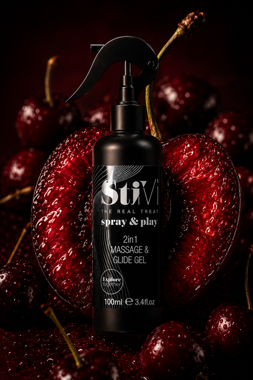 Spray&Play - 2 in 1 Massage & Gleitgel